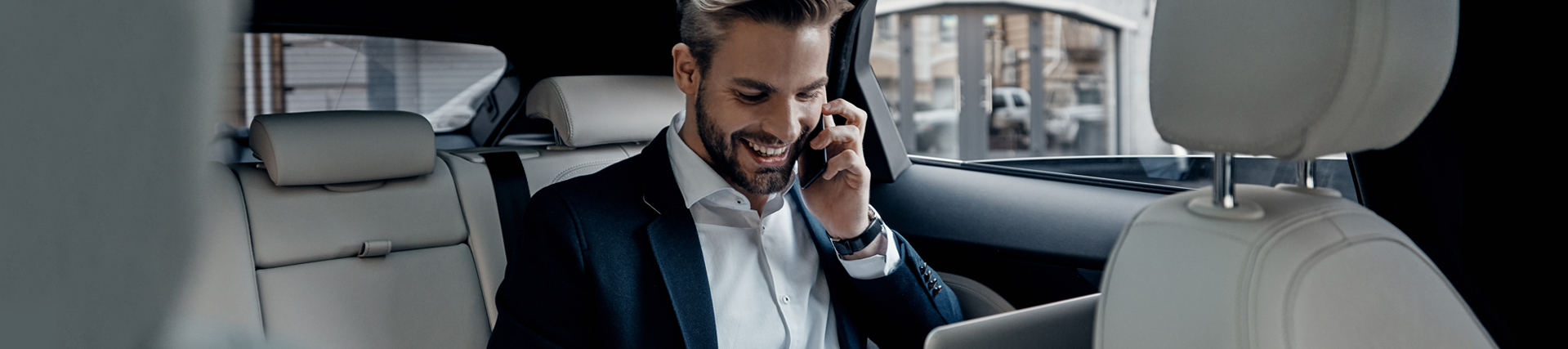 Man speaking on the phone