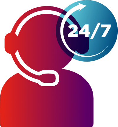 Icon - Customer Support 24/7