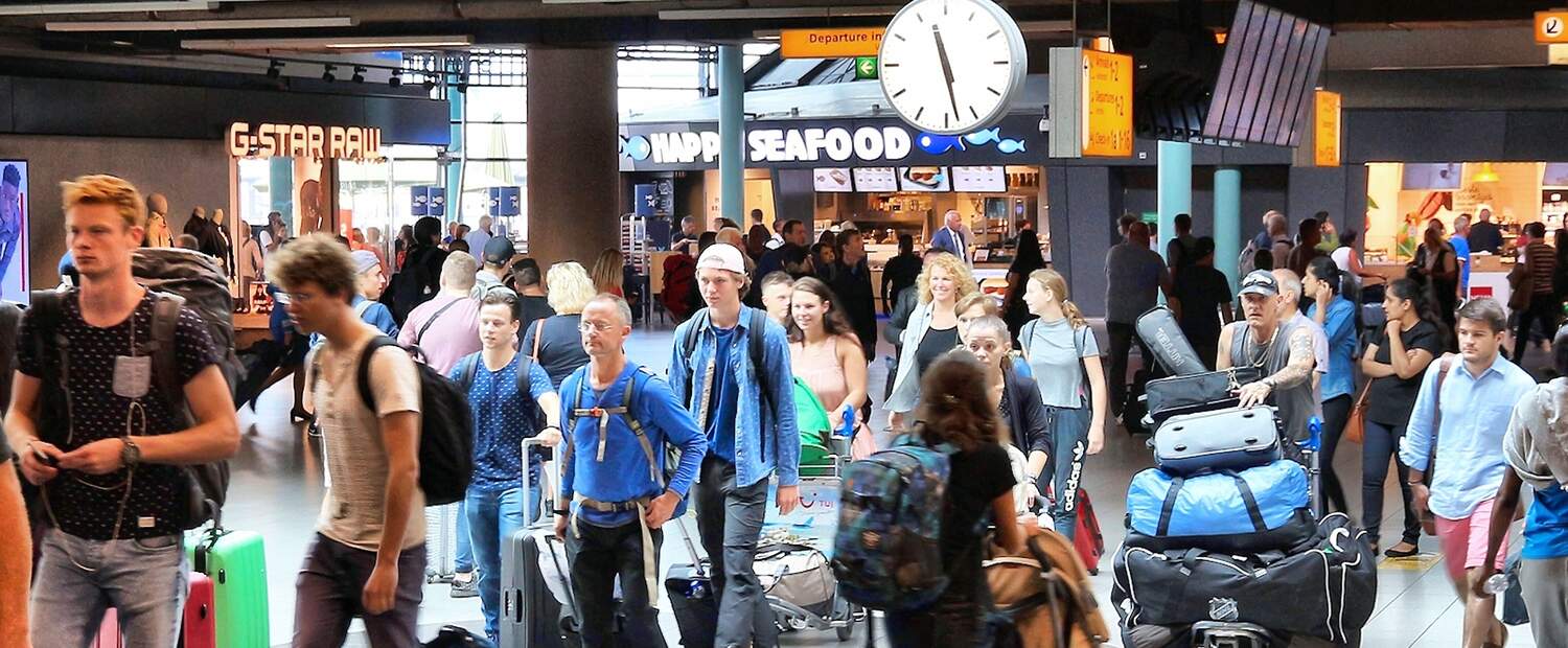 People at the airport