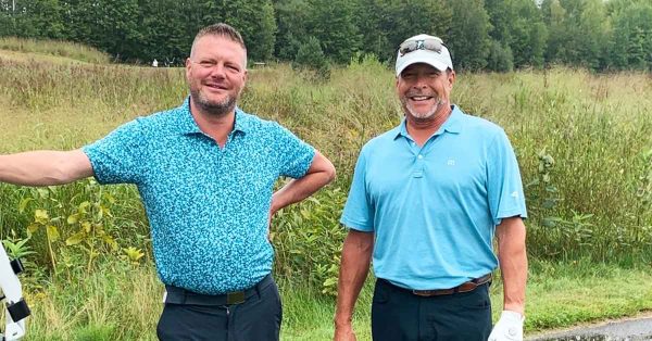 DT Employees Golfing in the Ottawa's Best Networking Golf Tournement