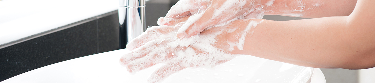 Washing hands